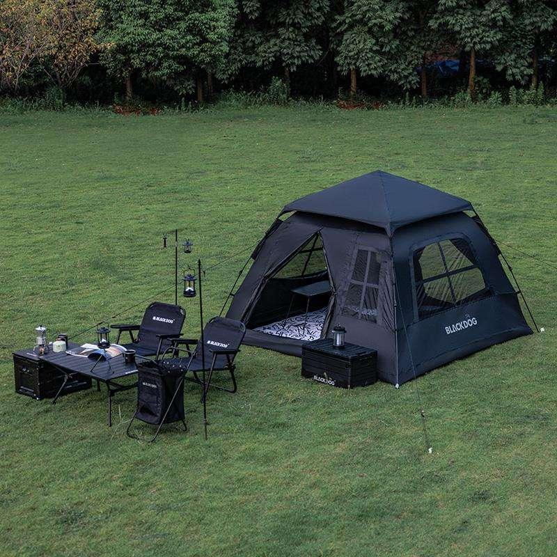 automatic tent with two doors and four windows - MRSLM