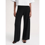 high-waist hollow-out knit trousers, view 4 - MRSLM