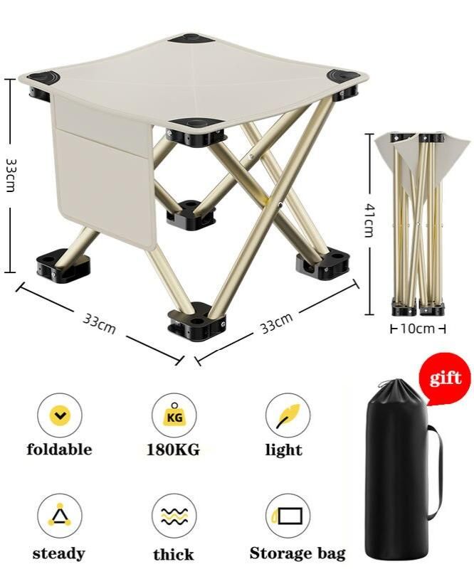 ultra-lightweight folding chair, view 5 - MRSLM