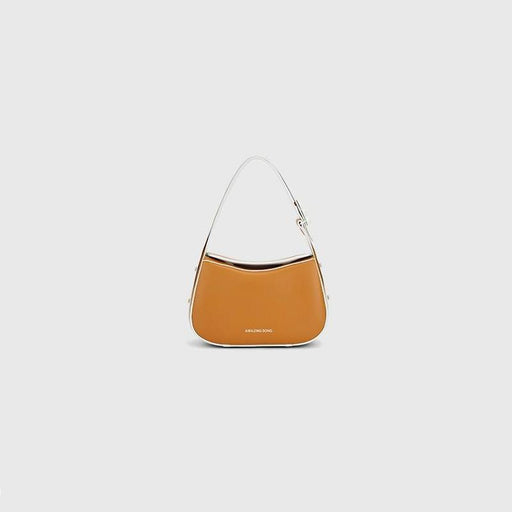 Small vintage leather hobo bag, view 2 - MRSLM