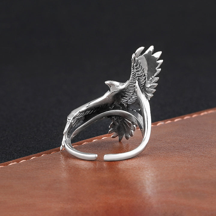Men's Fashion Personalized Flying Eagle Ring