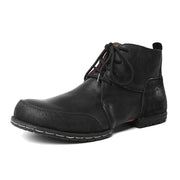 vintage british leather ankle boots, view 7 - MRSLM