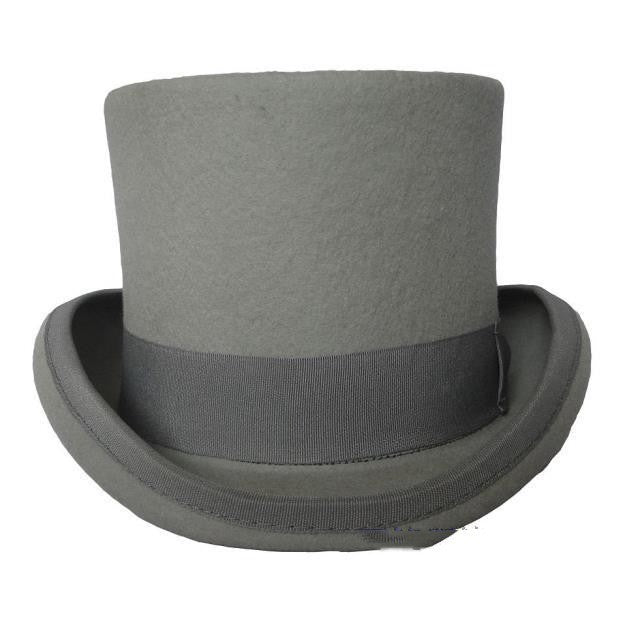 wool felt jazz hat, view 3 - MRSLM