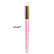 crystal eyelash and nose cleaning brush, view 2 - MRSLM