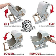 semi-automatic cat litter box, view 8 - MRSLM