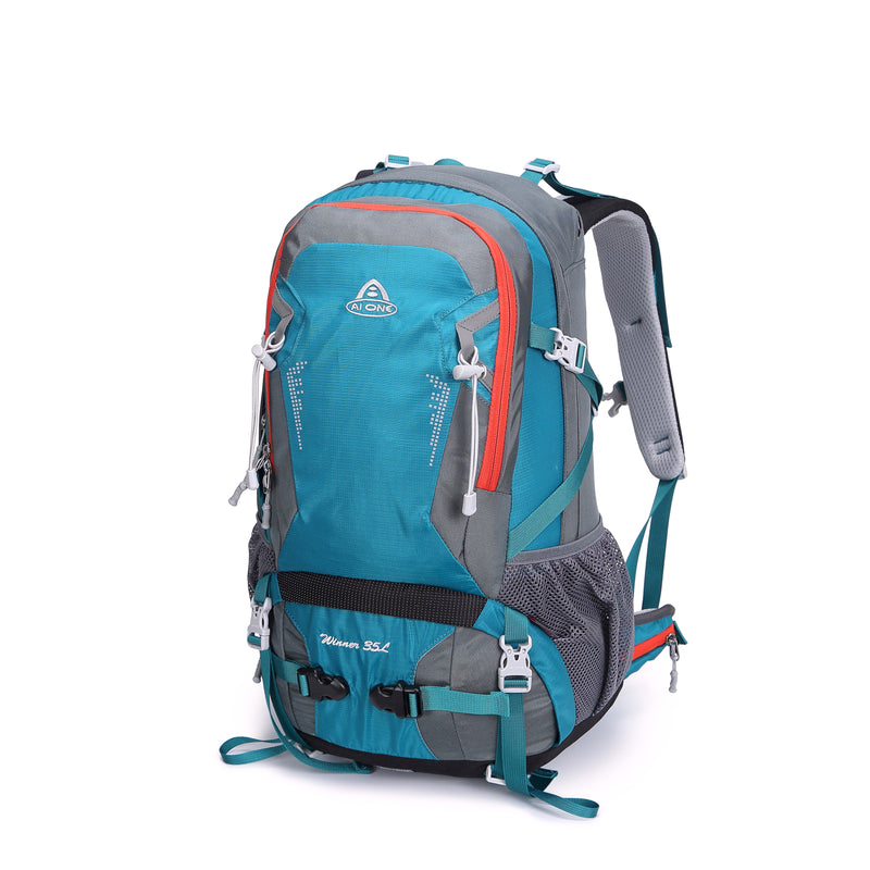 outdoor climbing backpack with raincover, view 8 - MRSLM