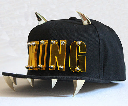 punk demon teeth hat, view 8 - MRSLM