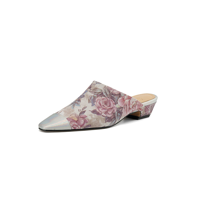 suede mule slippers, view 4 - MRSLM
