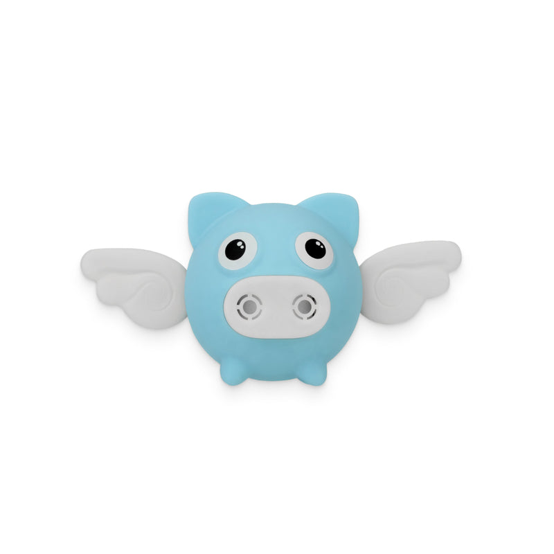 flying pig clip-on car air freshener, view 2 - MRSLM