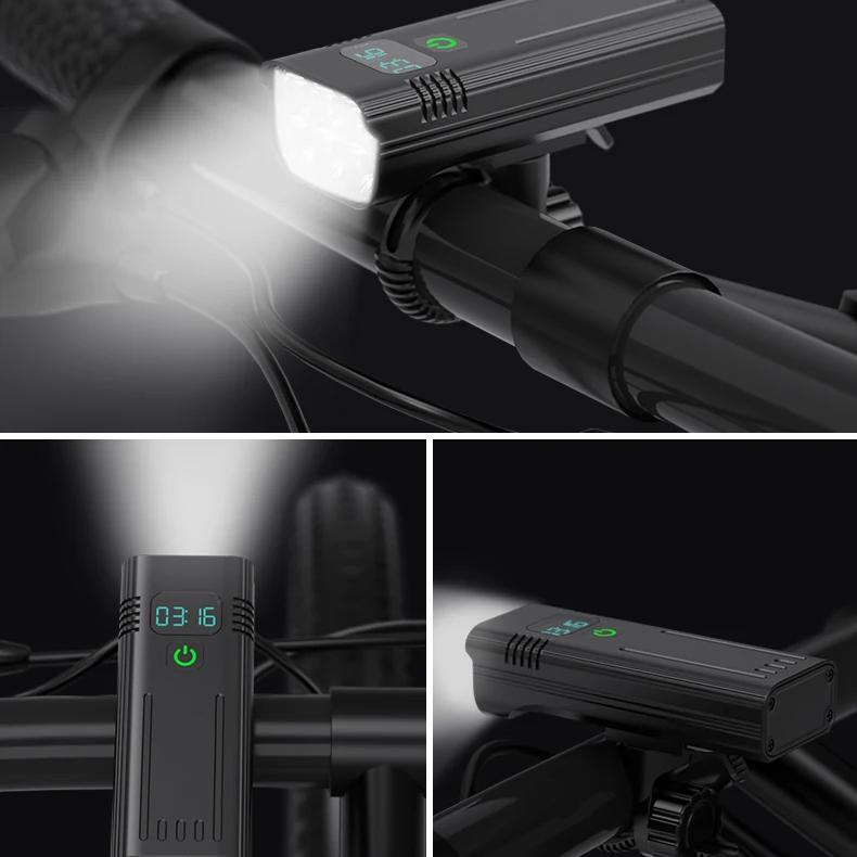 Ultra-bright USB-C rechargeable bike light set, view 19 - MRSLM