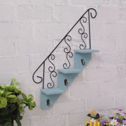 scandinavian iron hanging hook shelf, view 4 - MRSLM