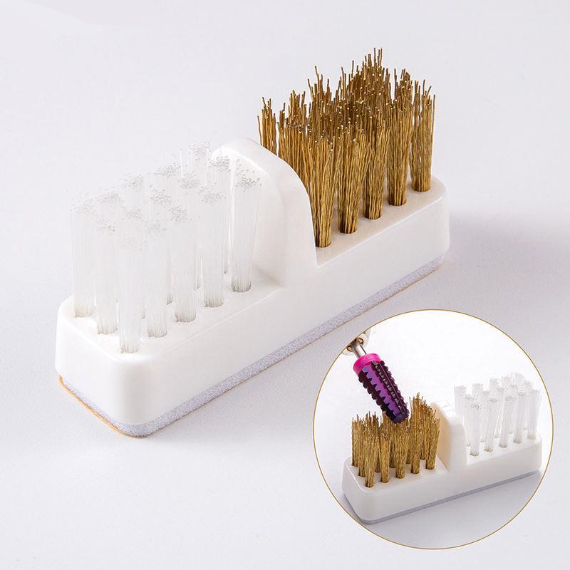 electric manicure drill cleaning brush, view 3 - MRSLM