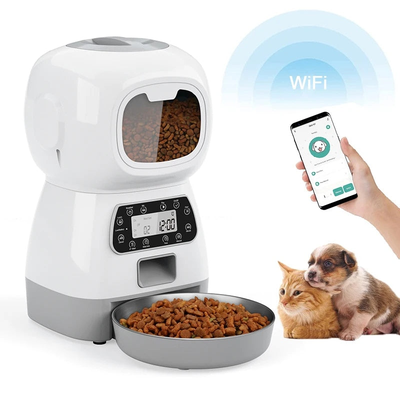 smart 3.5l automatic pet feeder, view 4 - MRSLM