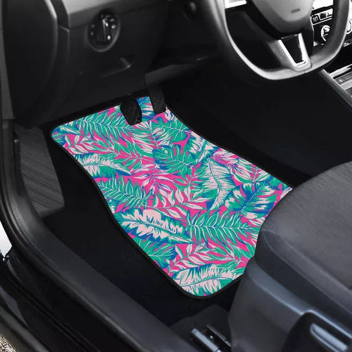 tropical blossom car floor mats - MRSLM