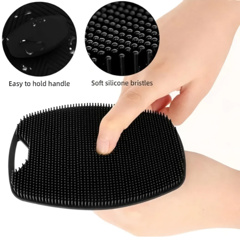 silicone body scrubber, view 7 - MRSLM