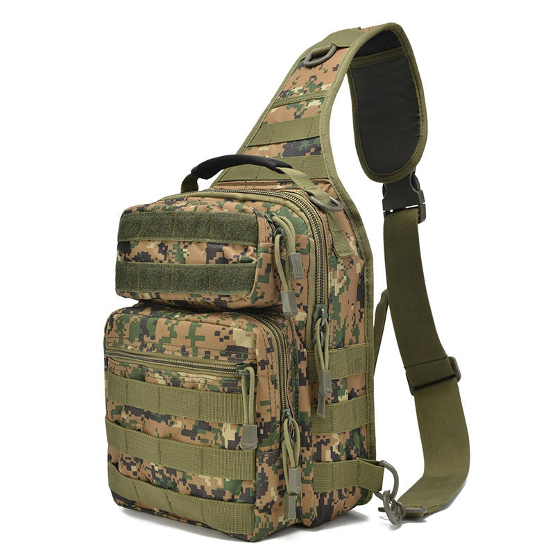 Outdoor tactical chest bag, view 10 - MRSLM