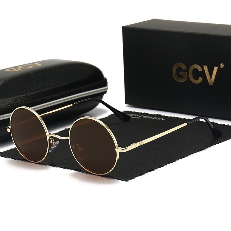 steampunk round polarized sunglasses, view 4 - MRSLM