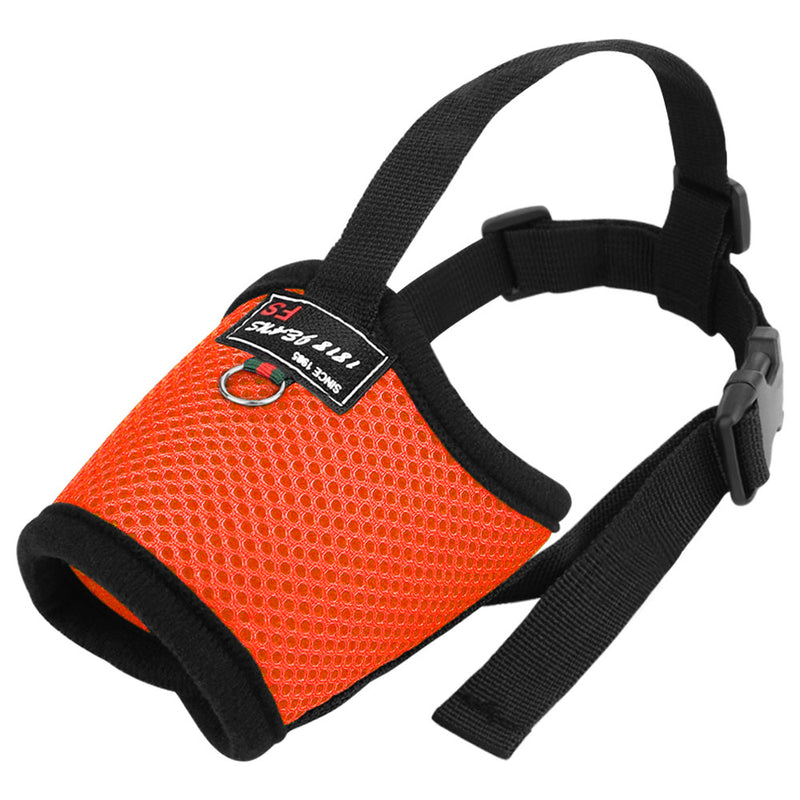 breathable mesh dog muzzle, view 2 - MRSLM