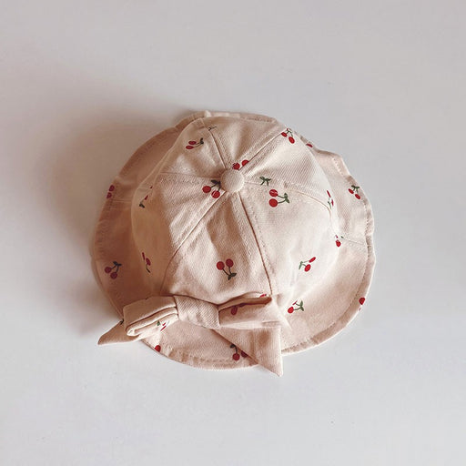kids fruit print bucket hat, view 2 - MRSLM