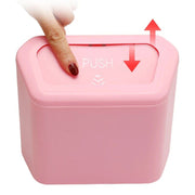 compact pressing car trash bin, view 10 - MRSLM