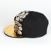 skull rivet baseball cap, view 10 - MRSLM