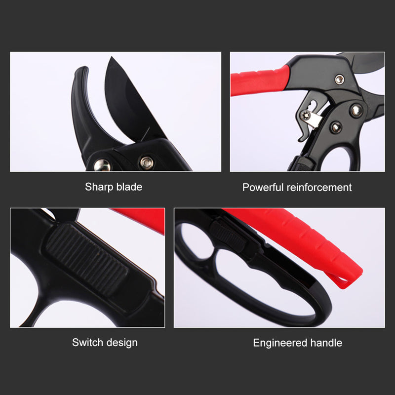 bypass pruning shears with sk-5 steel blade, view 3 - MRSLM