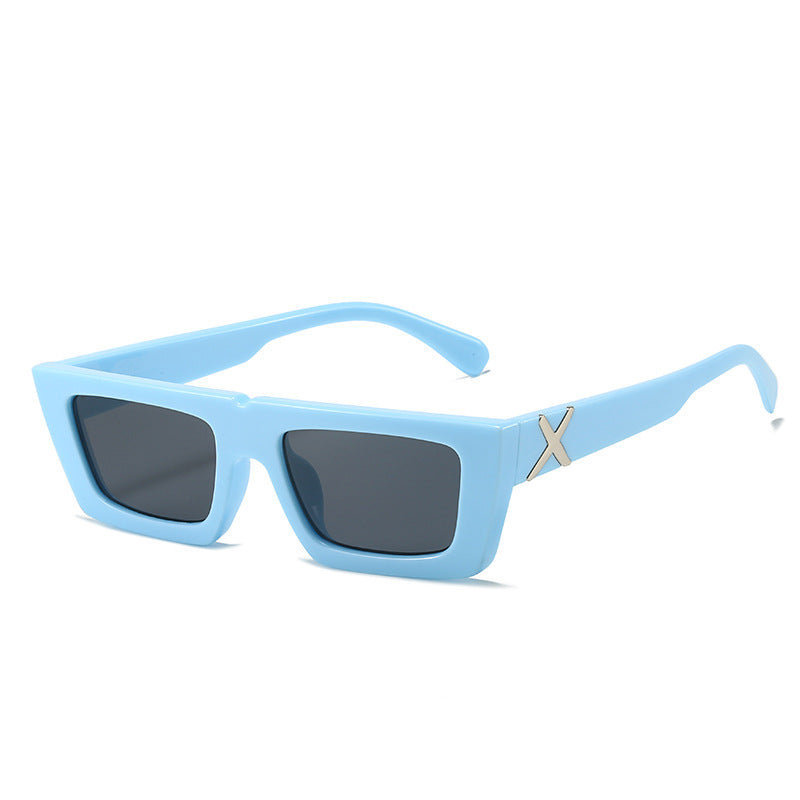 Vintage gradient shield sunglasses, view 7 - MRSLM