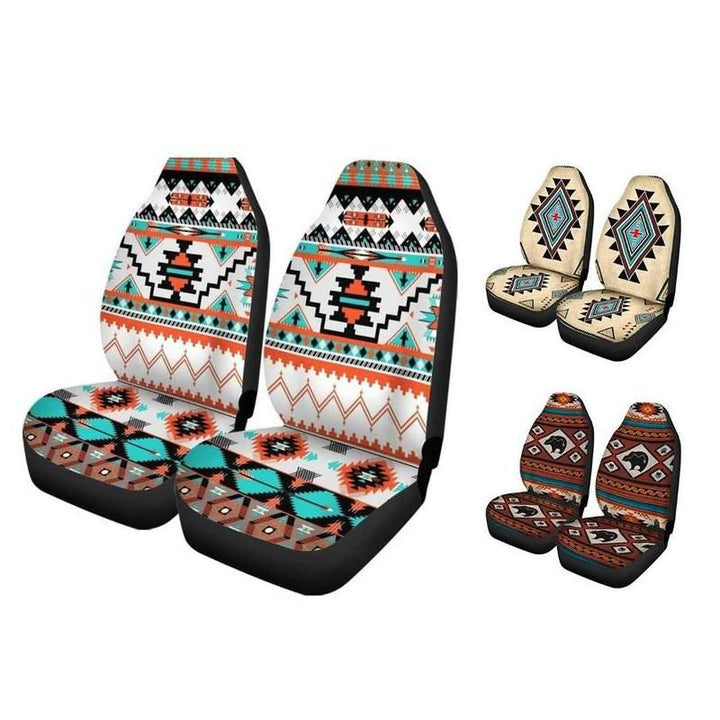Southwest Geometric Tribal Aztec Universal Car Seat Covers