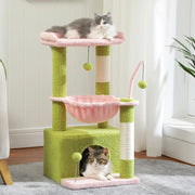 multi-level indoor cat tree, view 4 - MRSLM