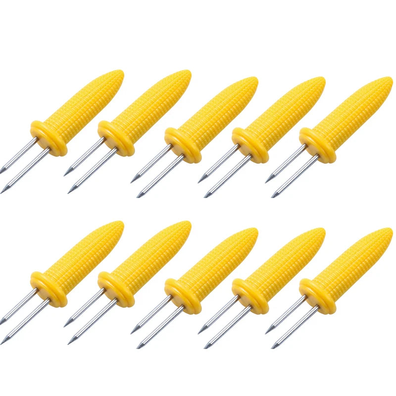 stainless steel corn holders, view 2 - MRSLM