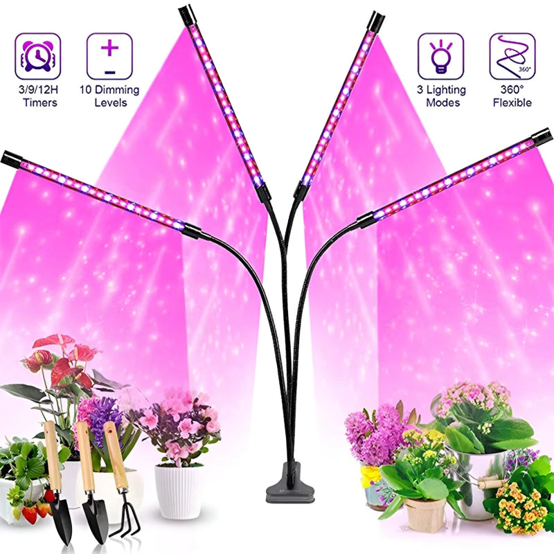 usb led indoor plant grow light, view 5 - MRSLM