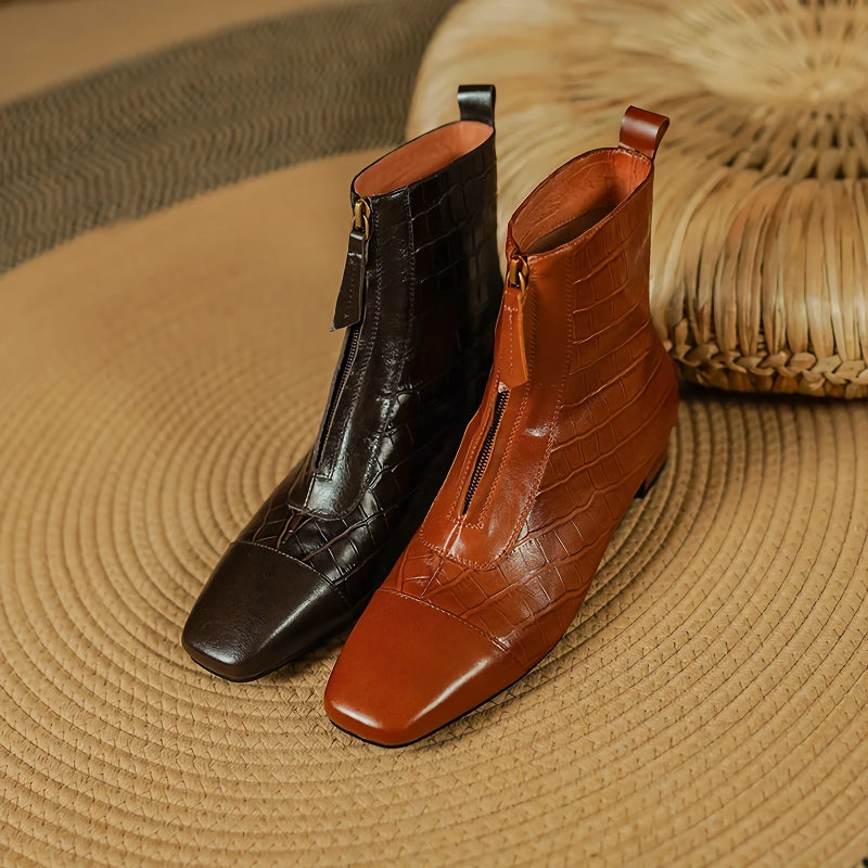 genuine leather Chelsea ankle boots, view 10 - MRSLM