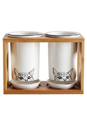 ceramic chopstick holder, view 9 - MRSLM