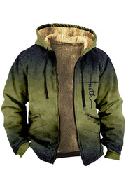 men's thick winter fleece jacket, view 2 - MRSLM