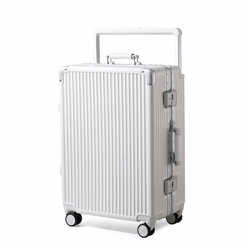 Wide handle spinner suitcase, view 4 - MRSLM
