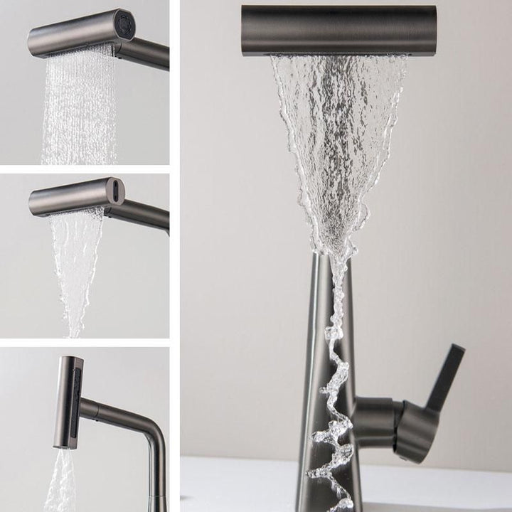 Universal Rotating Kitchen Faucet