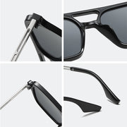 retro double bridge sunglasses, view 12 - MRSLM