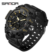 Dual display sports watch for men, view 5 - MRSLM