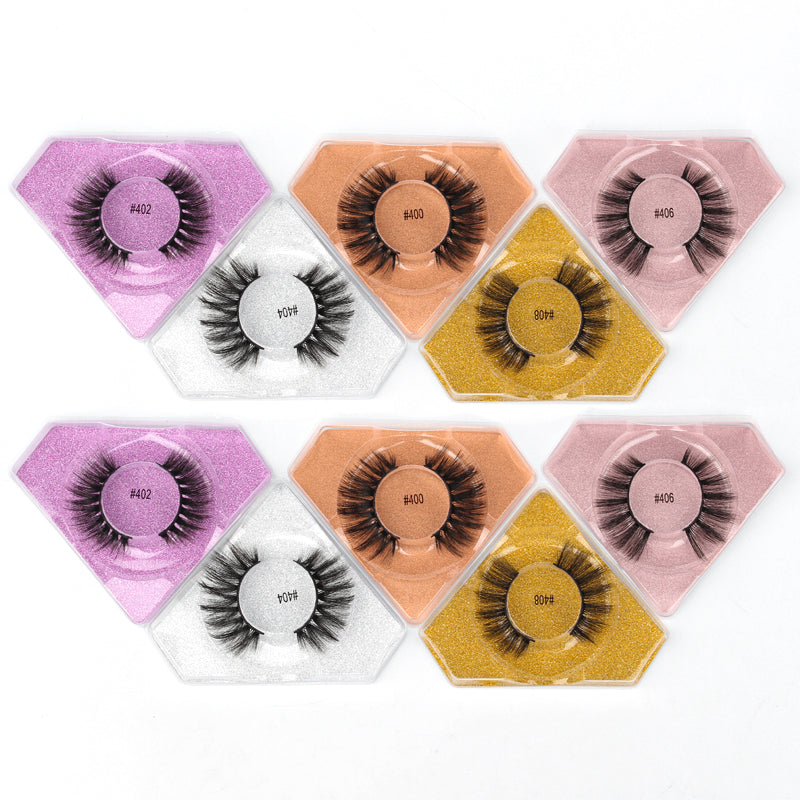 faux mink eyelashes set, view 7 - MRSLM