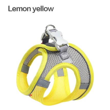 reflective dog harness vest, view 4 - MRSLM