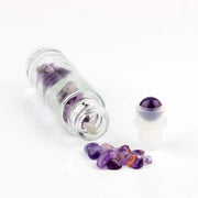gemstone essential oil roller bottles, view 9 - MRSLM