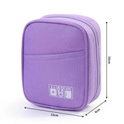 waterproof data cable organizer bag, view 3 - MRSLM