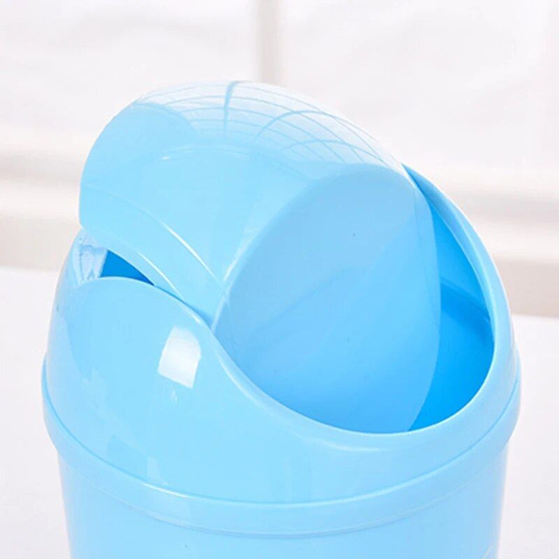 rolling lid mini trash bin, view 8 - MRSLM