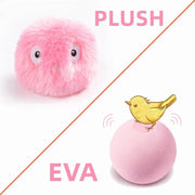 interactive squeak and sound catnip toy ball, view 10 - MRSLM