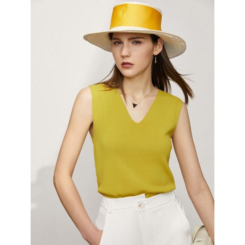 v-neck tank top, view 2 - MRSLM