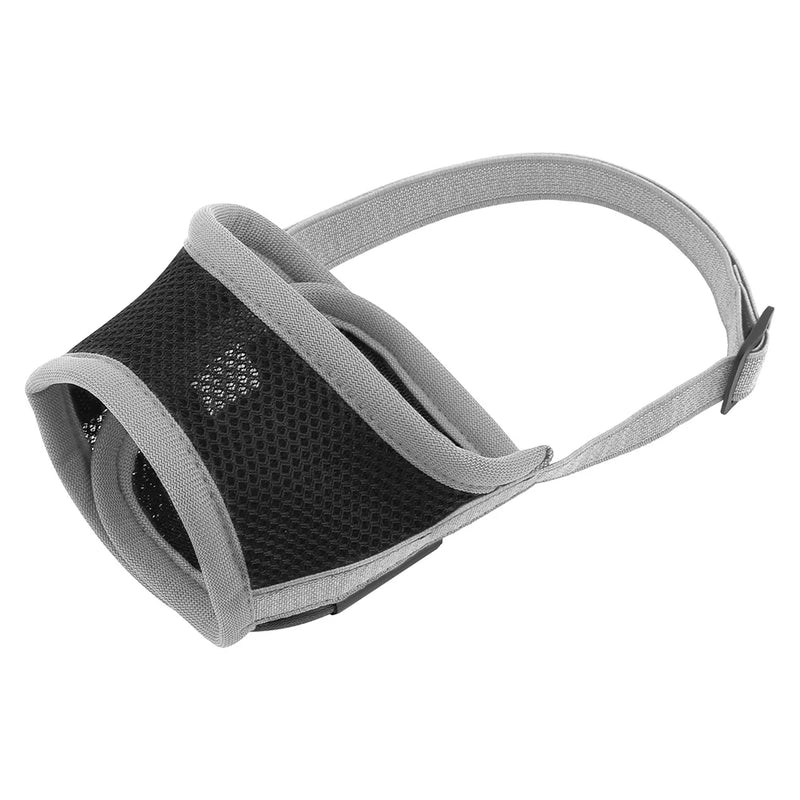 adjustable breathable dog muzzle, view 2 - MRSLM