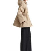 chic hooded trench coat, view 4 - MRSLM