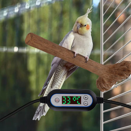 heated bird perch stand - MRSLM
