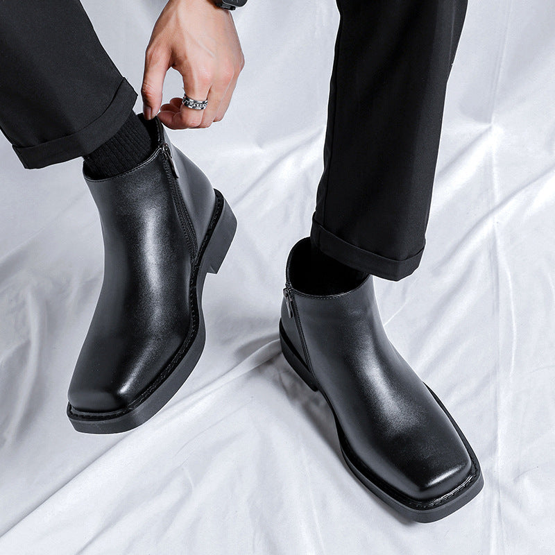 men's vintage Chelsea boots, view 4 - MRSLM