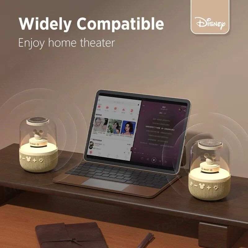 portable Bluetooth 5.1 speaker with light modes, view 8 - MRSLM